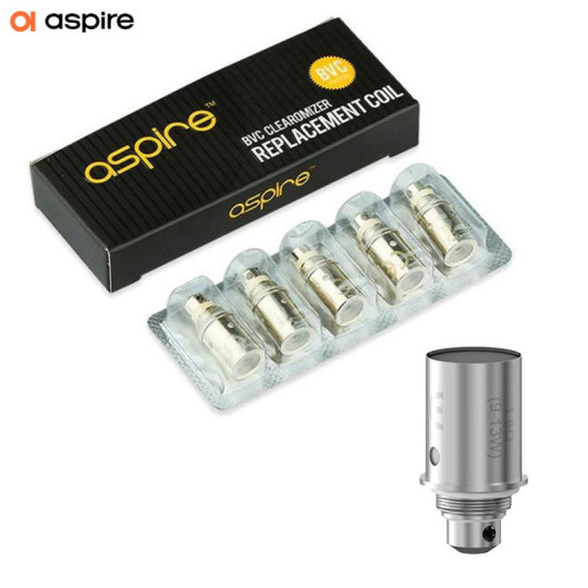 Résistance BVC / BDC K1 K2 (5pcs) 1.8ohm - Aspire