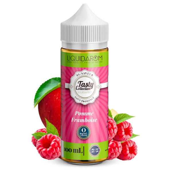 E-liquide Tasty Collection By Liquidarom Pomme Framboise 50ml