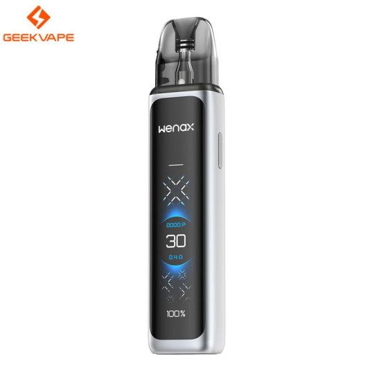 Kit Pod Wenax Q Ultra 1300mAh 3ml - GeekVape - Frosted Silver