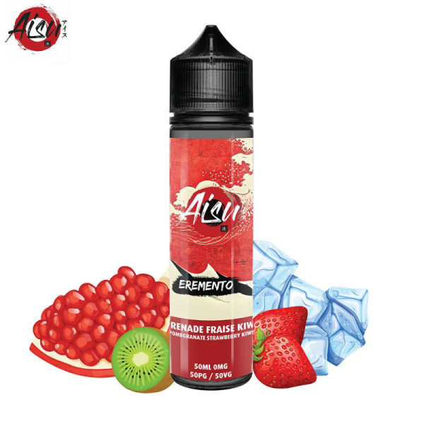 Pomegranate Strawberry Kiwi 50ml - Eremento by Aisu