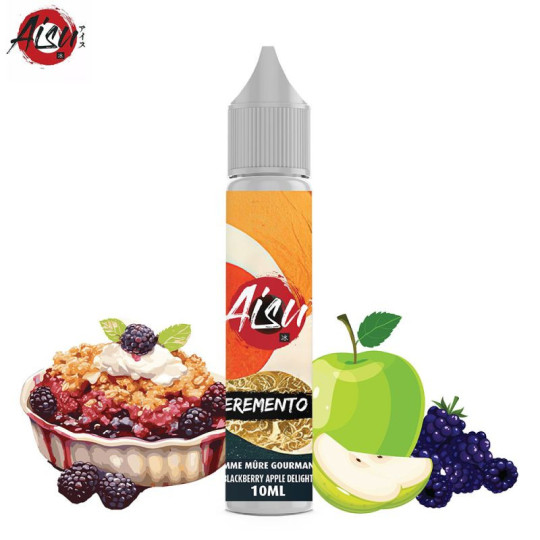 Pomme Mûre Gourmande 10ml Nic Salt - Eremento by Aisu
