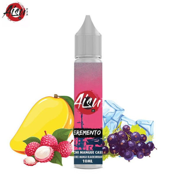 Lychee Mango Blackcurrant 10ml Nic Salt - Eremento by Aisu