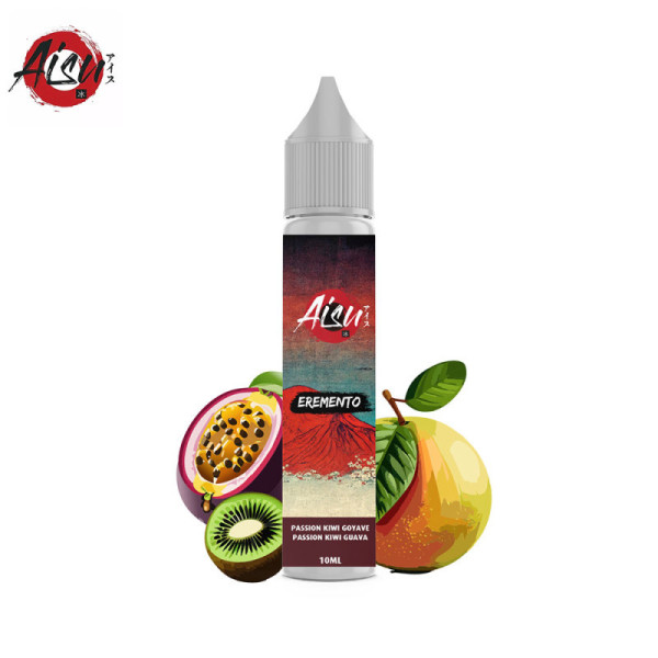 Passion Kiwi Guave 10 ml Nikotinsalz – Eremento von Aisu