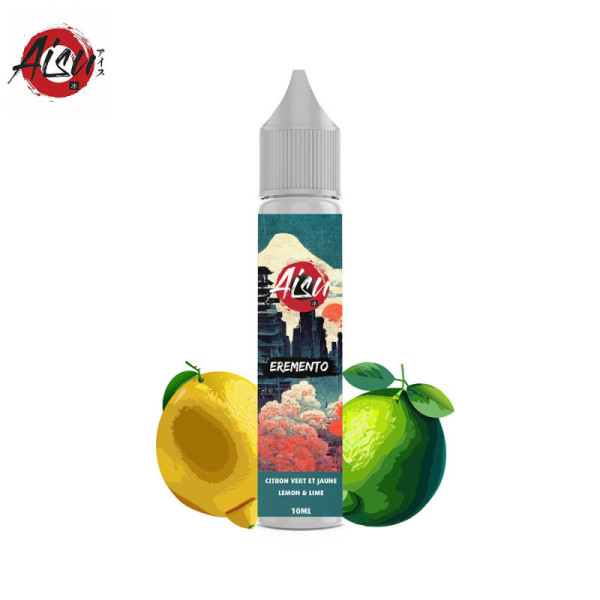 Limoen en citroen 10 ml Nic Salt - Eremento van Aisu