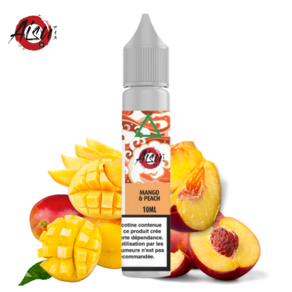 Mango-Pfirsich 10 ml – AISU Nic Salts