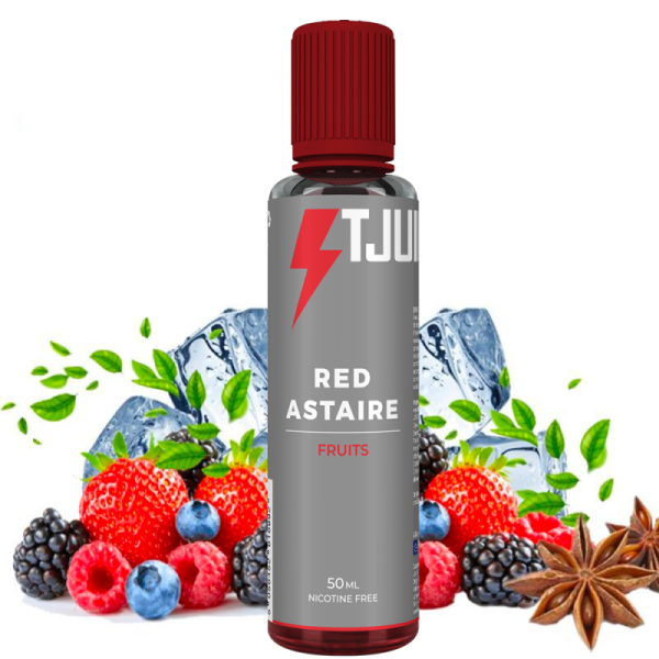 Red Astaire 50ml - T-Juice : Le best-seller fruité-frais au goût inimitable 🍇🌿❄️