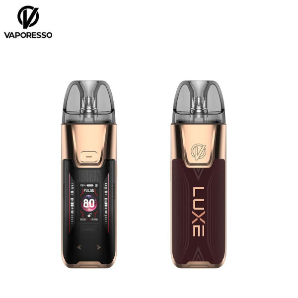 Luxe XR Max 2 Kit – Vaporesso: compact power & intuitive control - Imperial Red Leather