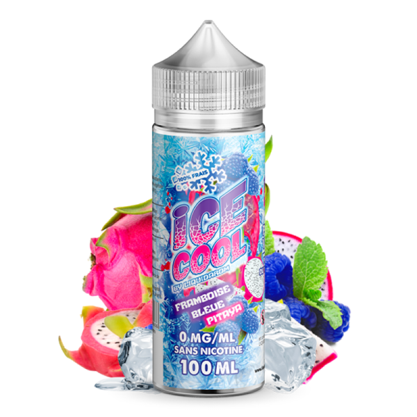 Framboise Bleue Pitaya 100ml Ice Cool - Liquidarom