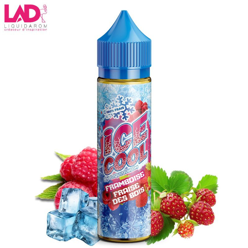 Framboise Fraise Des Bois 50ml - Ice Cool by Liquidarom