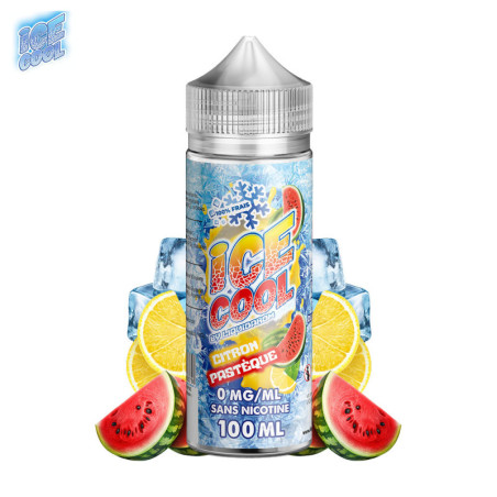 Zitrone-Wassermelone 100 ml – Ice Cool von Liquidarom