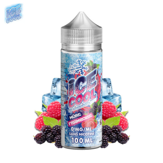 Bramen-framboos 100 ml - Ice Cool van Liquidarom