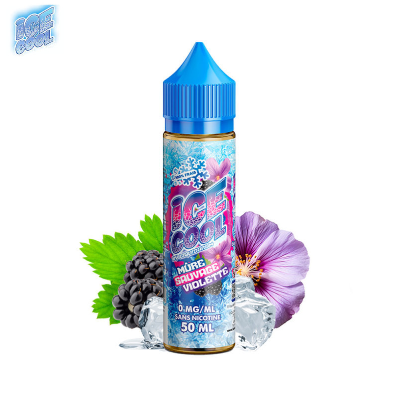 Mûre Sauvage Violette 50ml - Ice Cool by Liquidarom