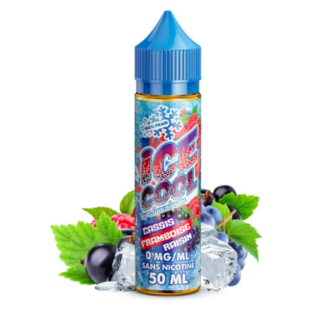 Blackcurrant, Raspberry and Grape 50ml - Ice Cool by Liquidarom