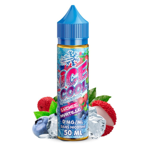 Lychee Myrtille 50 ml - Ice Cool van Liquidarom