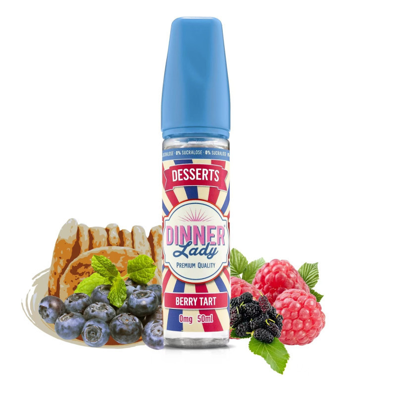 Berry Tart 50 ml 0 % Sucralose – Dinner Lady