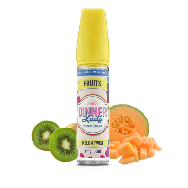 Melon Twist 50ml 0% Sucralose - Dinner Lady