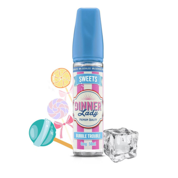 Bubble Trouble 50ml 0% Sucralose - Tuck Shop