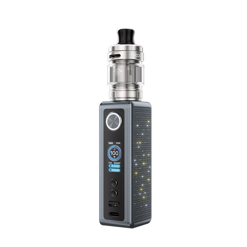 ⚡ Vinci Spark 100 Kit – VooPoo: Akkulaufzeit, Einfachheit und Leistung – Metal Gray