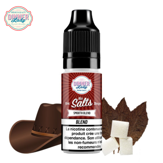 Smooth Blend 10 ml Nic Salt - Dinner Lady