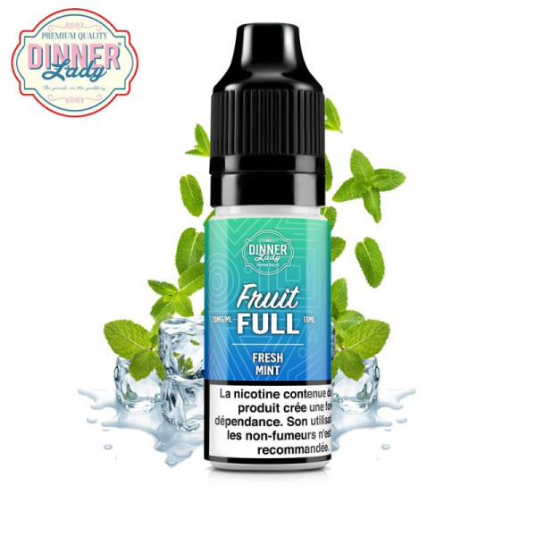 Fresh Mint 10 ml Nikotinsalz – Fruit Full von Dinner Lady