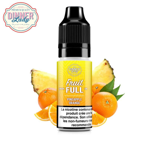 Pineapple Orange 10 ml Nic Salt – Fruit Full von Dinner Lady