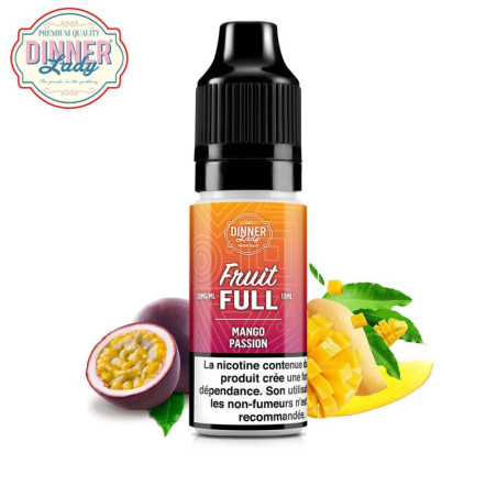 Mango Passion 10 ml Nic Salt – Fruit Full von Dinner Lady