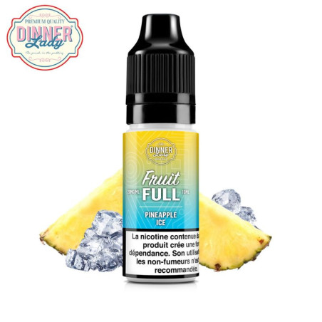 Pineapple Ice 10 ml Nic Salt - Fruit Full van Dinner Lady