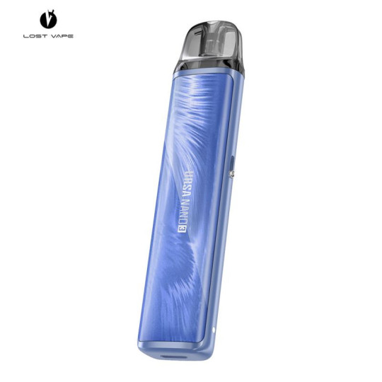 🔥 Kit  Ursa Nano 3 - Lost Vape : design compact, vape intuitive - Silk Bleu
