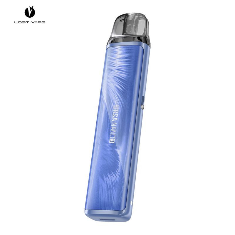 🔥 Kit  Ursa Nano 3 - Lost Vape : design compact, vape intuitive - Silk Bleu