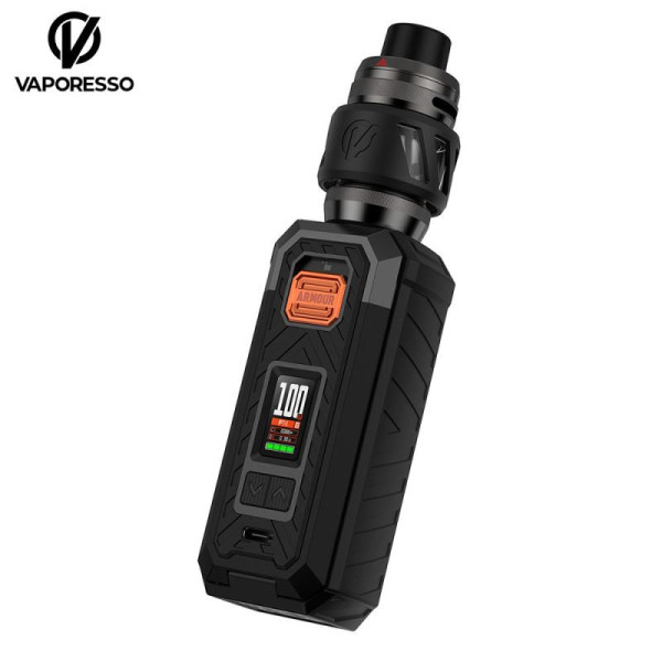 🛡️💨 Armour S + iTank T-set – Vaporesso – Zwart: robuustheid & premium vape-ervaring
