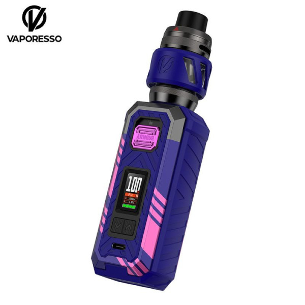 🛡️💨 Kit Armour S + iTank T – Vaporesso – Cyber Blue : robustesse & vape premium