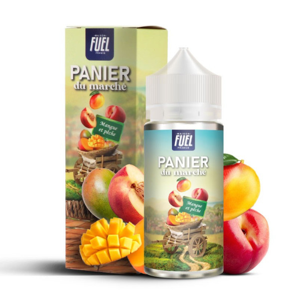 Mango and Peach 100ml - Market Basket - Maison Fuel