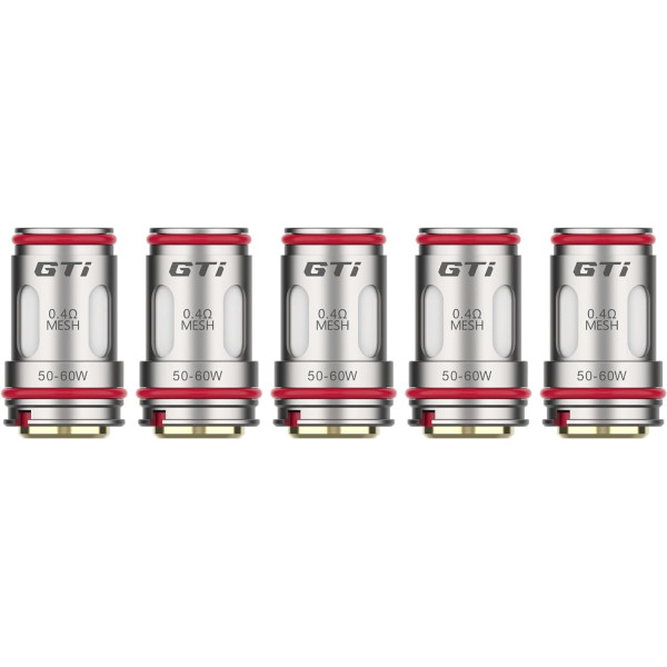 Résistances GTI 0.4 ohm - Vaporesso - Pack de 5