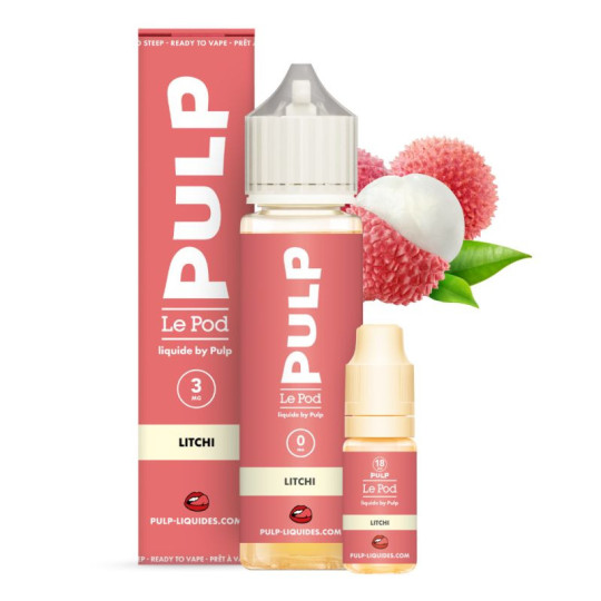 Pack Litchi 60 ml – Le Pod Liquide von Pulp