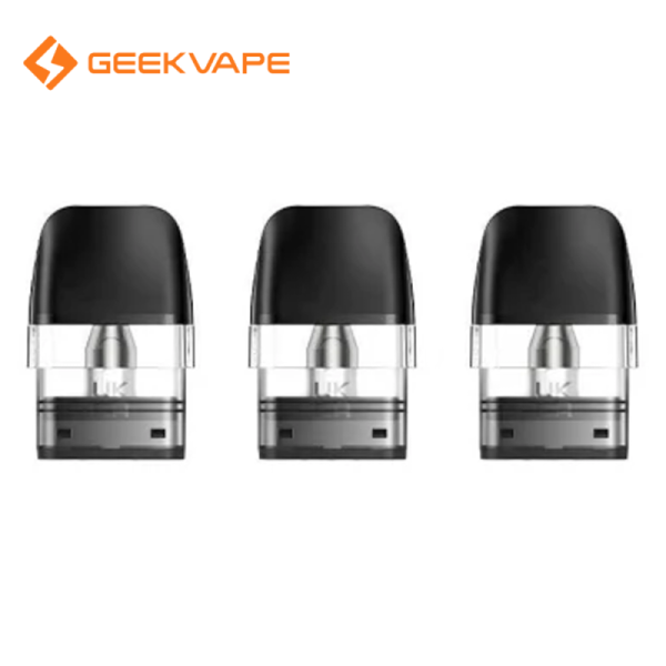 Pack of 3 Q cartridges - 2ml - 1.2ohm - GeekVape