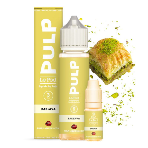 Pack Baklava 60ml - Le Pod Liquide by Pulp