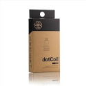 Pack of 5 DotCoil Coils - 0.9 Ohm Pack of 5
