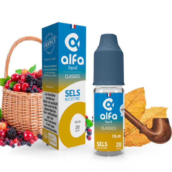 Alfaliquid Classique Salt - FR-M 10ml - Sel de Nicotine