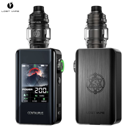 Lost Vape Centaurus BT200 – Kit 200W double 18650 avec Centaurus Sub Ohm V2 (UB Max)