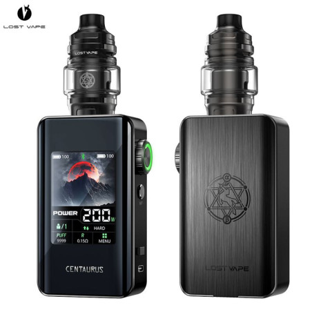 Lost Vape Centaurus BT200 – Kit 200W double 18650 avec Centaurus Sub Ohm V2 (UB Max)