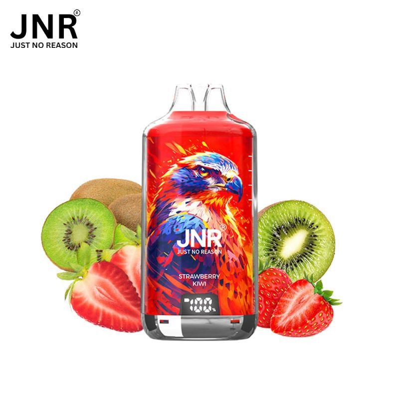 JNR Falcon-X 28K – Puff rechargeable 28 000 puffs, réservoir 10 ml + 2×10 ml, dual mesh 1.2 Ω, 950 mAh