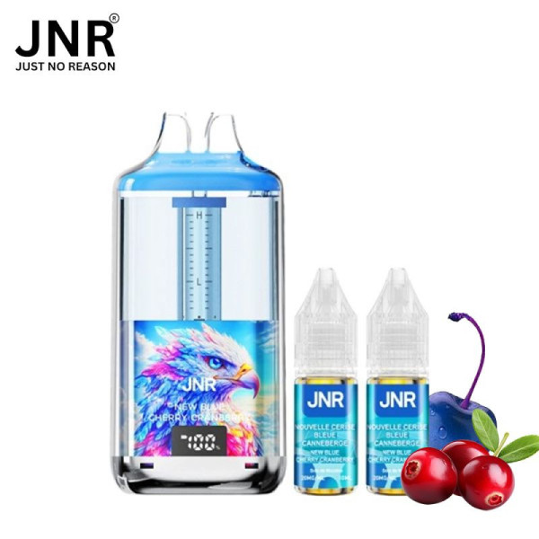 JNR Falcon Gem + 30K – Puff rechargeable 30 000 puffs, réservoir intégré (22 ml, 950 mAh, écran)