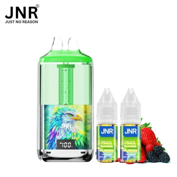 JNR Falcon Gem + 30K – Puff rechargeable 30 000 puffs, réservoir intégré (22 ml, 950 mAh, écran)