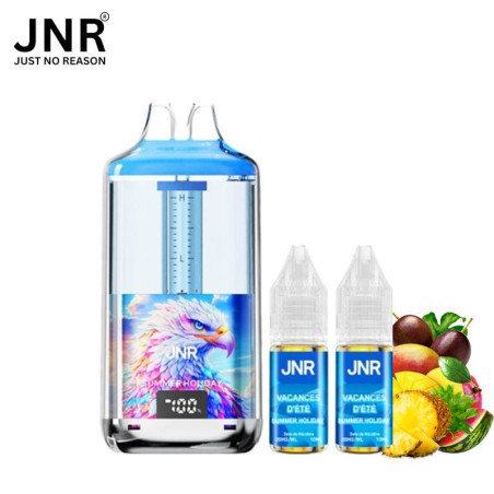 JNR Falcon Gem + 30K – Puff rechargeable 30 000 puffs, réservoir intégré (22 ml, 950 mAh, écran)