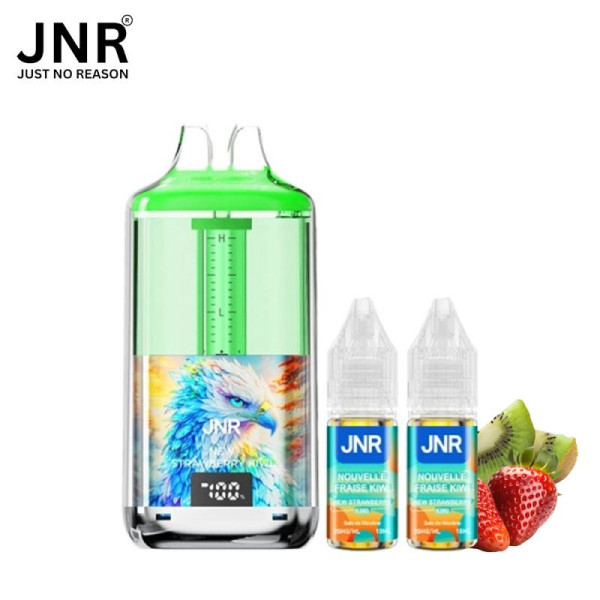 JNR Falcon Gem + 30K – Puff rechargeable 30 000 puffs, réservoir intégré (22 ml, 950 mAh, écran)