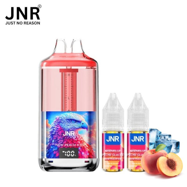 JNR Falcon Gem + 30K – Puff rechargeable 30 000 puffs, réservoir intégré (22 ml, 950 mAh, écran)