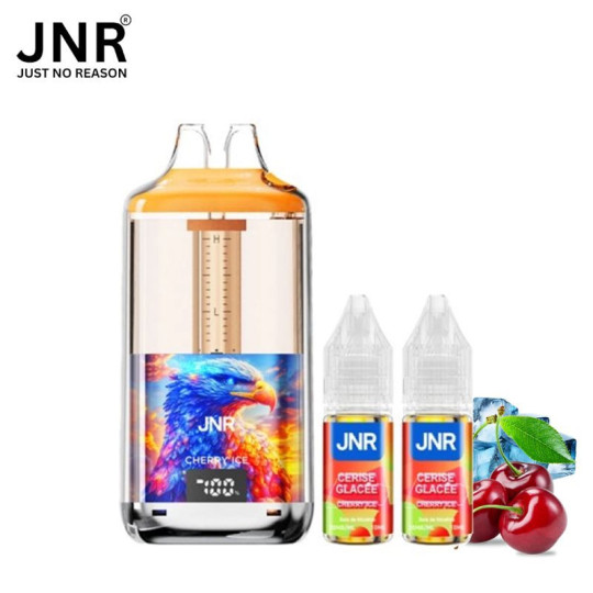JNR Falcon Gem + 30K – Puff rechargeable 30 000 puffs, réservoir intégré (22 ml, 950 mAh, écran)
