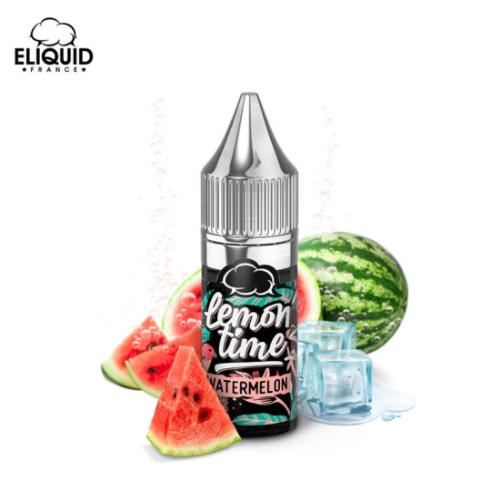 Watermelon 10ml - Lemon Time by Eliquid France : Pastèque juteuse sur citronnade fraîche 🍉🍋