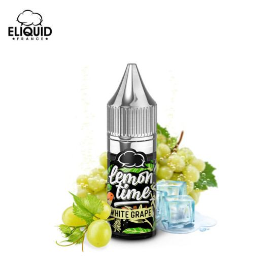 White Grape 10 ml – Lemon Time von Eliquid France: Knackige weiße Traube auf leichter Zitronenlimonade 🍇🍋