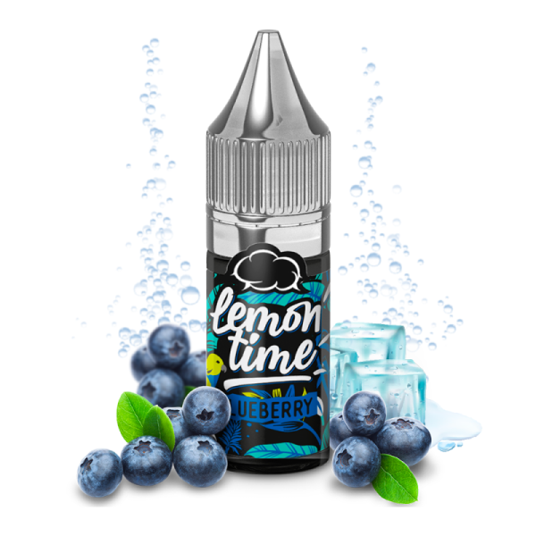 Blueberry 10ml - Lemon Time by Eliquid France : Myrtille gourmande sur citronnade fraîche 🍋